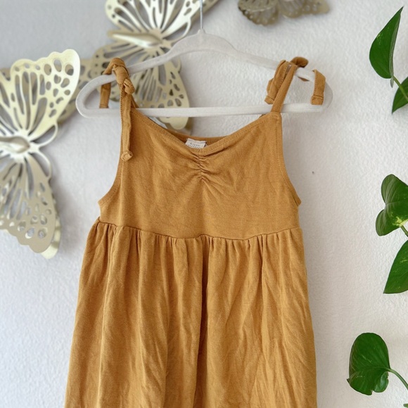 Kate Quinn Rust Bamboo Tie Strap Tank Dress - Picture 2 of 2